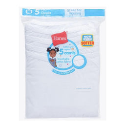 Hanes - Hanes Toddler Girls Super Soft Camisoles - 5pk