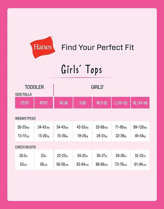 Hanes - Hanes Toddler Girls Super Soft Camisoles - 5pk