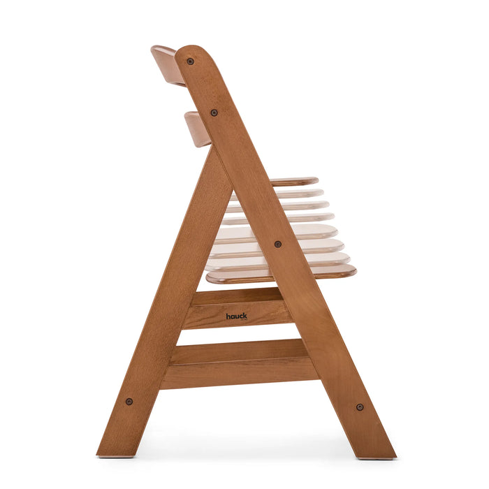 Hauck Alpha+ Highchair Set – Adjustable Wooden Highchair that Grows with Your Child