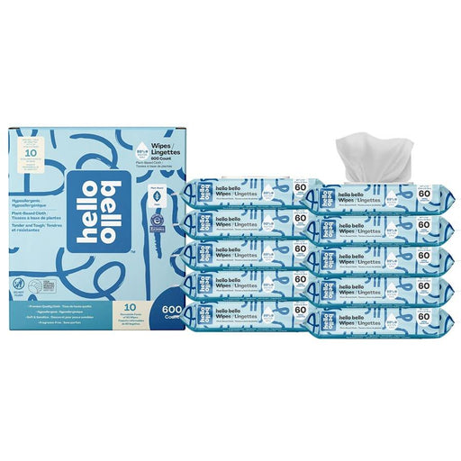 Hello Bello - Hello Bello Baby Wipes - 600 ct Box