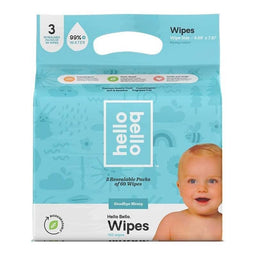 Hello Bello - Hello Bello Plant Based Biodegradable Baby Wipes - 180ct.