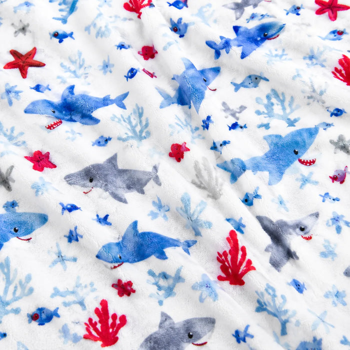 Hong&Atrs® Printed Flannel Fleece Throw Blanket Soft Cozy Plush Blanket