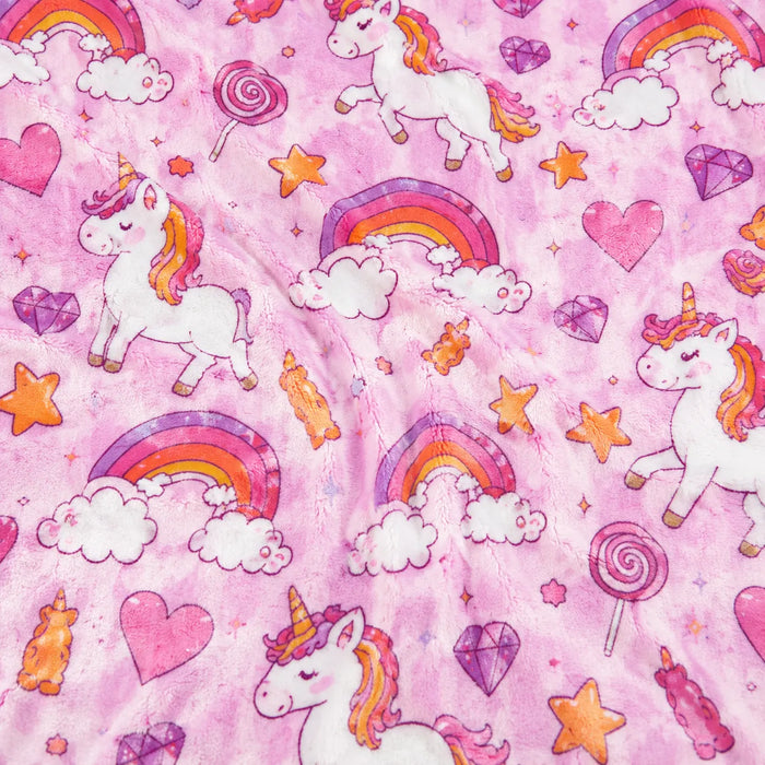 Hong&Atrs® Printed Flannel Fleece Throw Blanket Soft Cozy Plush Blanket