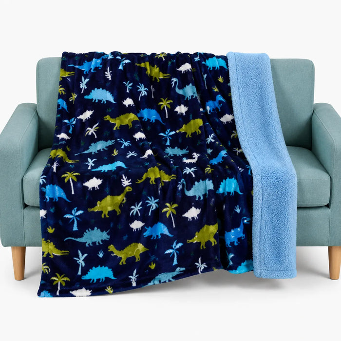 Hong&Atrs® Printed Flannel Fleece Throw Blanket Soft Cozy Plush Blanket