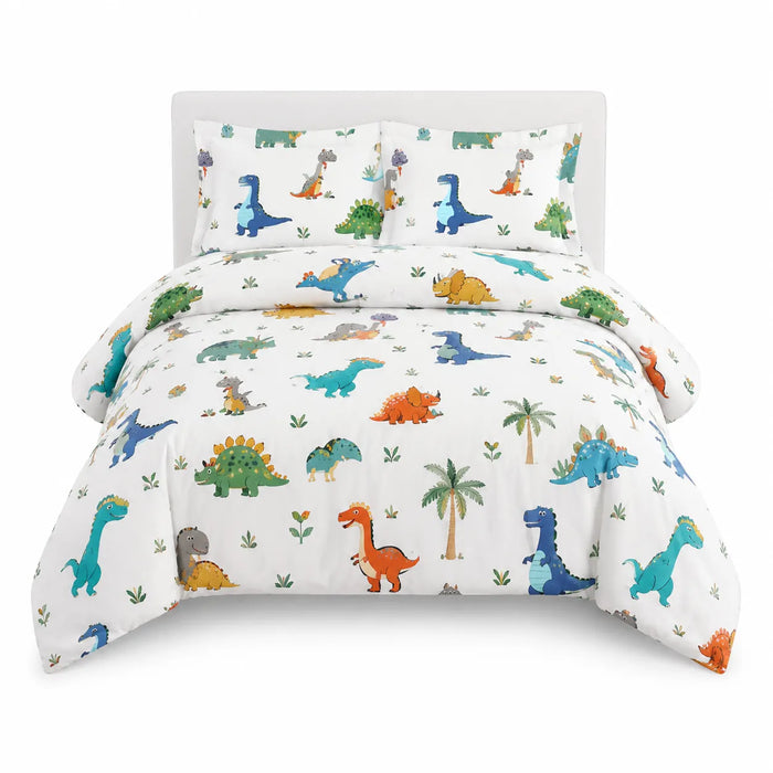 Hong&Atrs® Kids Printed 600 Thread Count Cotton Blend Duvet Cover Set (Twin)