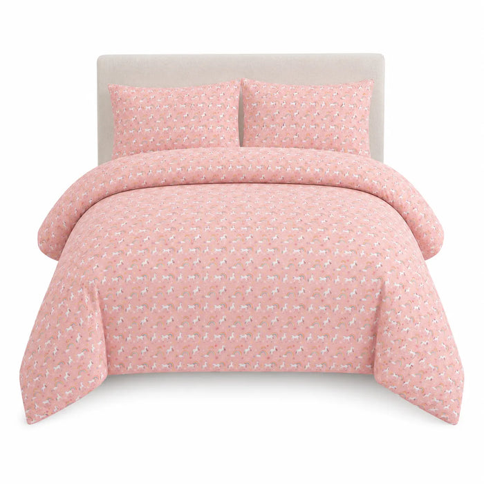 Hong&Atrs® Kids Printed 600 Thread Count Cotton Blend Duvet Cover Set (Twin)