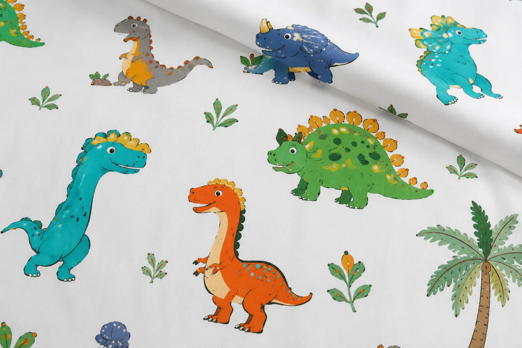 Hong&Atrs® Kids Printed 600 Thread Count Cotton Blend Duvet Cover Set (Twin)