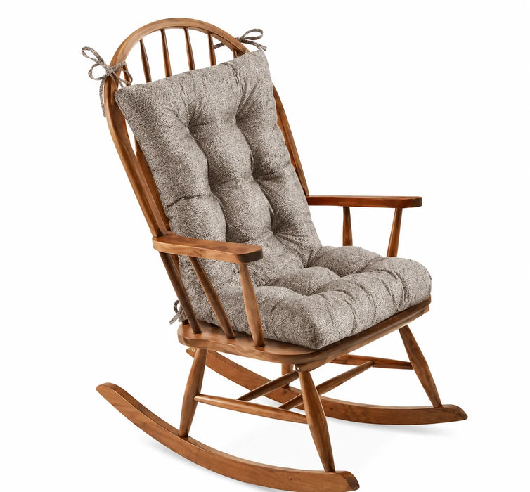 Hong&Atrs® Rocking Chair Cushion Set (Taupe)