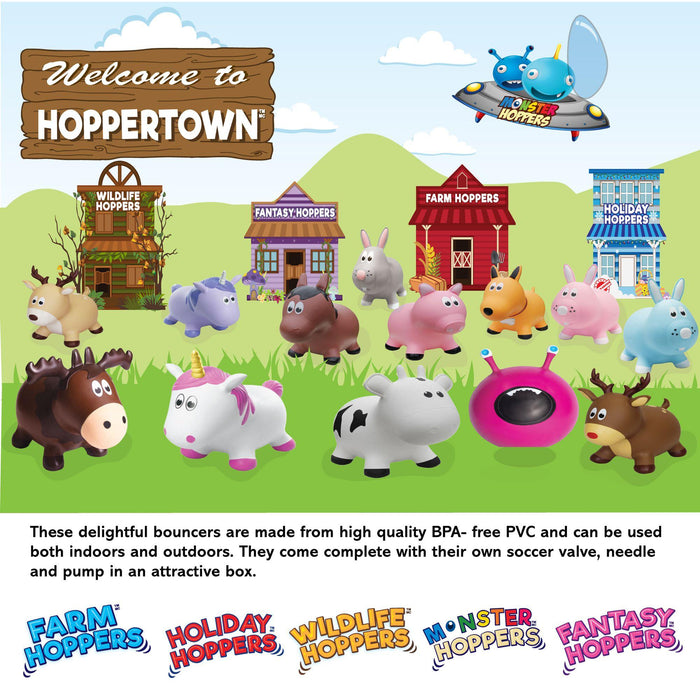 Hoppertown - Hoppertown Inflatable Hopper Animals