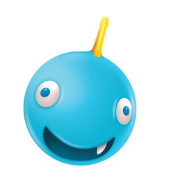 Hoppertown - Hoppertown Monster Ball Hopper - Flinn Light Blue