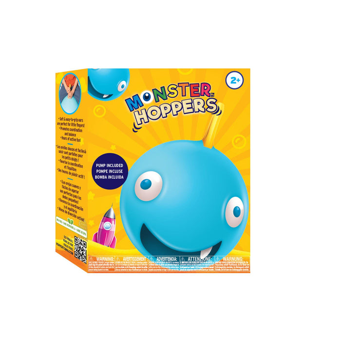 Hoppertown - Hoppertown Monster Ball Hopper - Flinn Light Blue