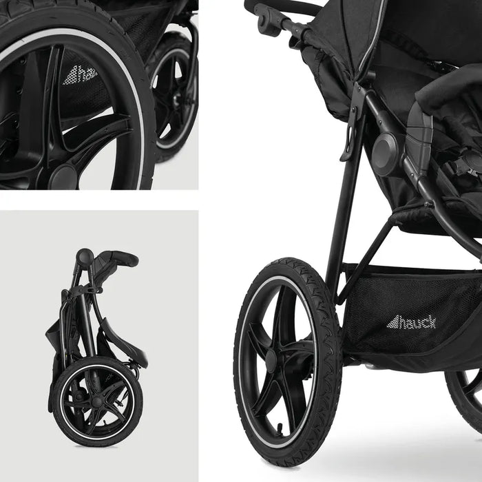 Hauck - Runner 2 Robust All-Terrain Baby Stroller