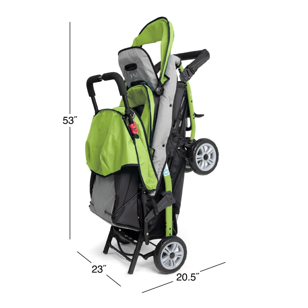 Gaggle Compass Trio Triple Baby Stroller for Daycare & Infants
