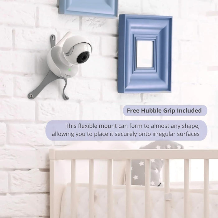 Hubble Connected Nursery Pal Deluxe 5″ Smart Baby Monitor