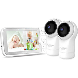 Hubble® - Hubble Connected - Nursery View Pro Twin Nursery Baby Monitor