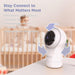 Hubble® - Hubble Connected - Nursery View Pro Twin Nursery Baby Monitor