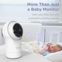 Hubble® - Hubble Connected - Nursery View Pro Twin Nursery Baby Monitor