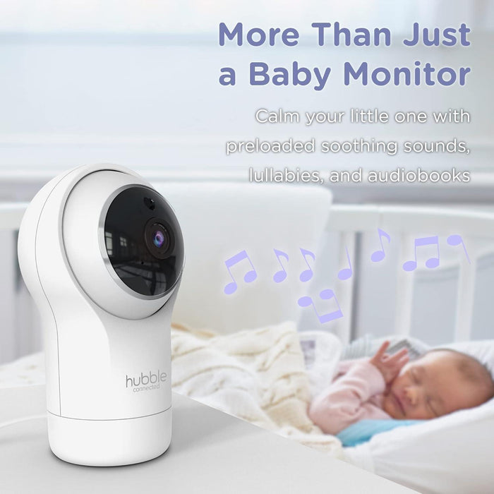 Hubble® - Hubble Connected - Nursery View Pro Twin Nursery Baby Monitor