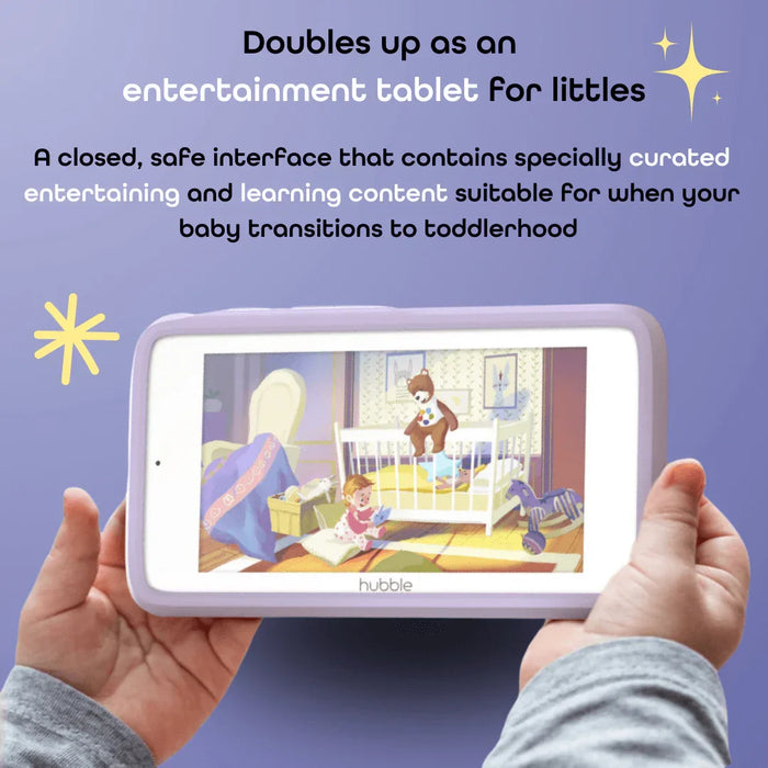 Hubble® - Hubble Connected SkyVision AI Pro Smart Baby Monitor with Adjustable Crib Mount