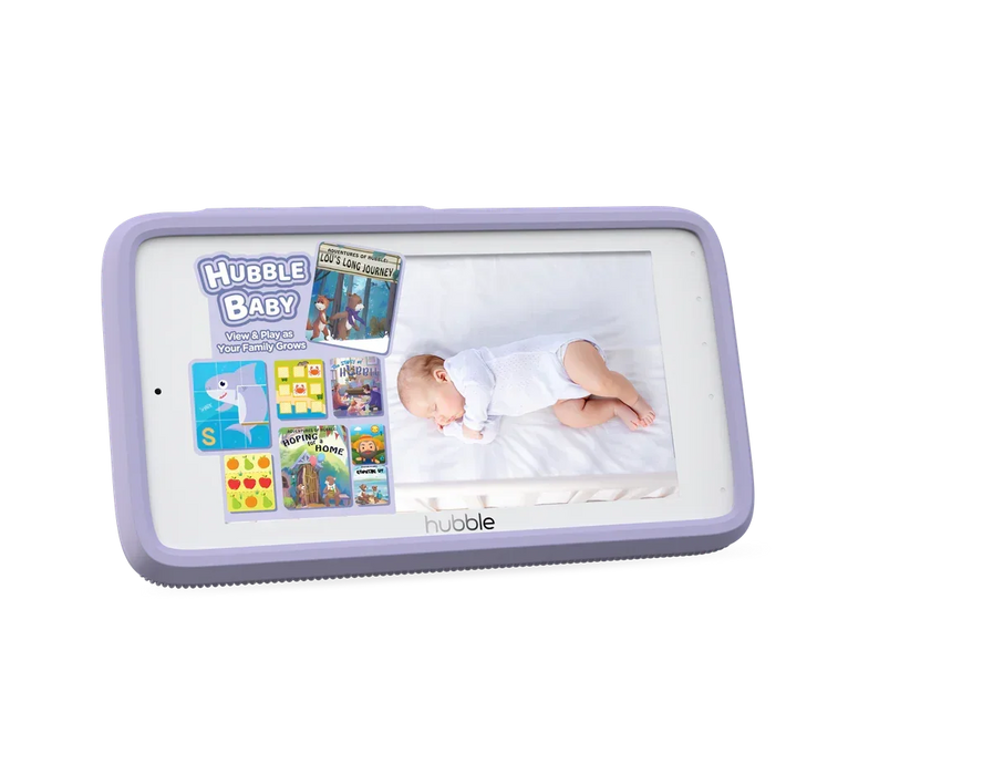 Hubble® - Hubble Connected SkyVision AI Pro Twin Smart Baby Monitor with Dual HD Cameras and Adjustable Crib Mount
