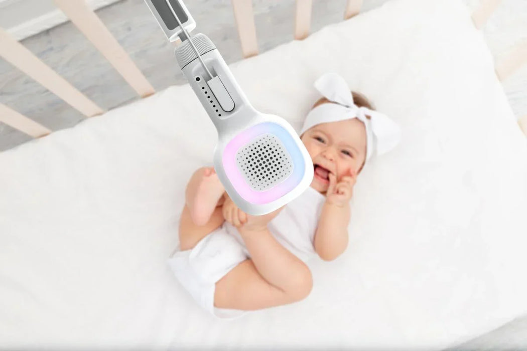 Hubble® - Hubble Connected SkyVision AI Pro Twin Smart Baby Monitor with Dual HD Cameras and Adjustable Crib Mount