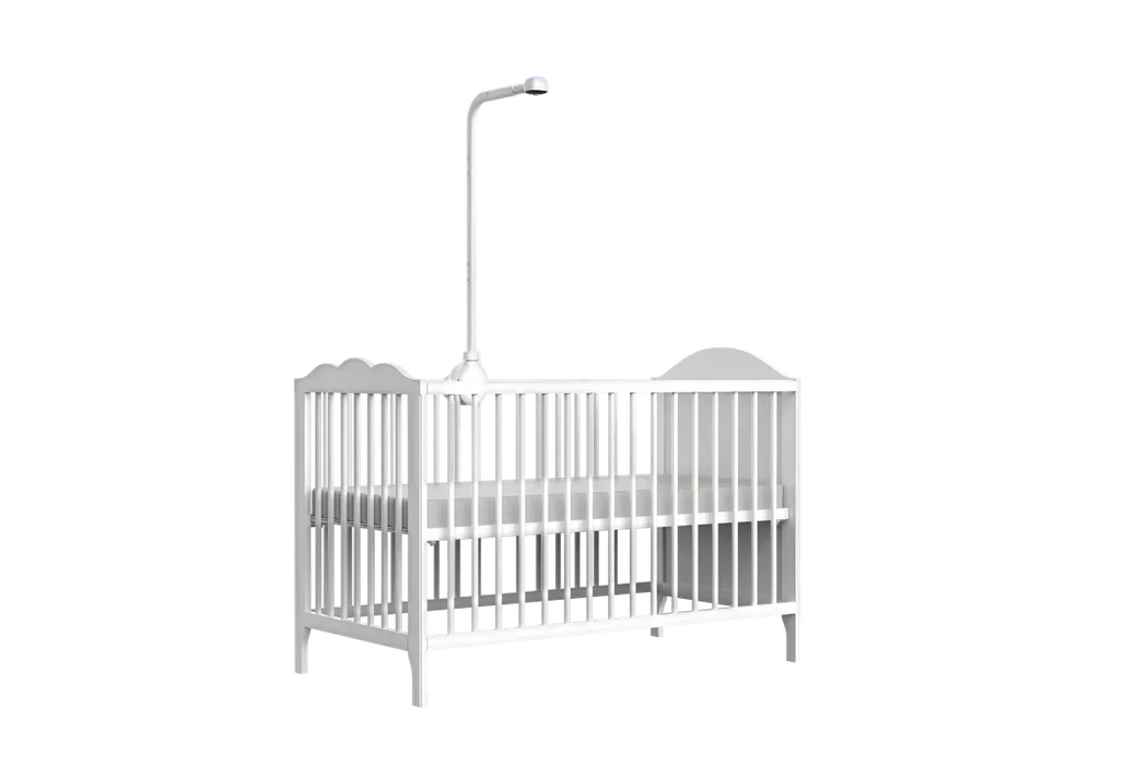 Hubble® - Hubble Connected SkyVision AI Pro Twin Smart Baby Monitor with Dual HD Cameras and Adjustable Crib Mount