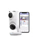 Hubble® - Hubble Nursery Pal Dual Vision WiFi Baby Monitor – Dual Camera, App-Connected