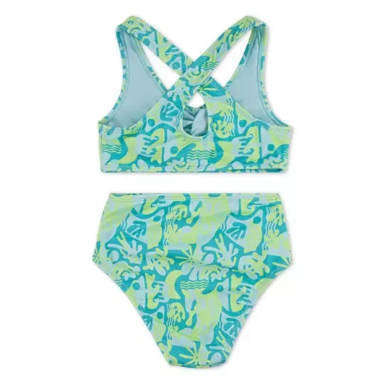 HURLEY® - HURLEY® Junior Girls' [7–16] High Waist Two-Piece Bikini