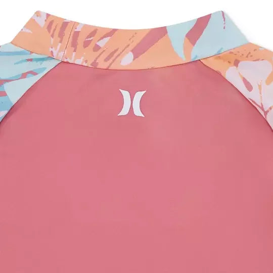 HURLEY® - HURLEY® Junior Girls' [7–16] Rashguard + Bikini Three-Piece Set