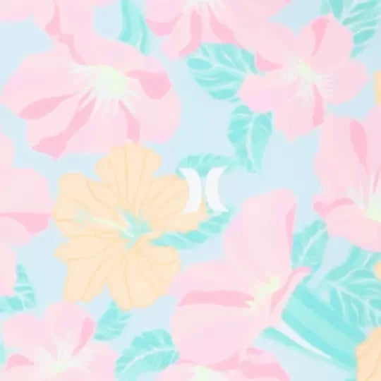 HURLEY® - HURLEY® Junior Girls' [7–16] Rashguard + Swim Bottom Two-Piece Set – Blue Ice