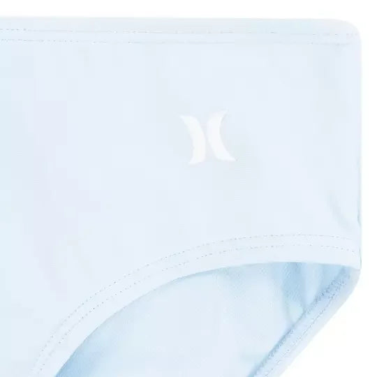 HURLEY® - HURLEY® Junior Girls' [7–16] Rashguard + Swim Bottom Two-Piece Set – Blue Ice