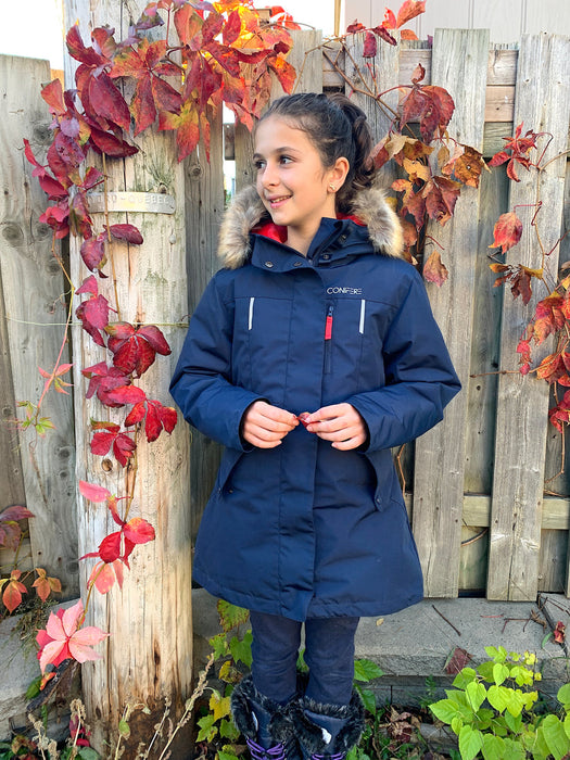 Manteau d'hiver pour fille Conifere PLICATA