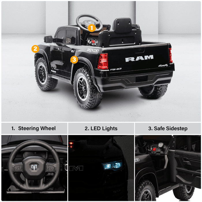 RAM 24V Ride-On Truck