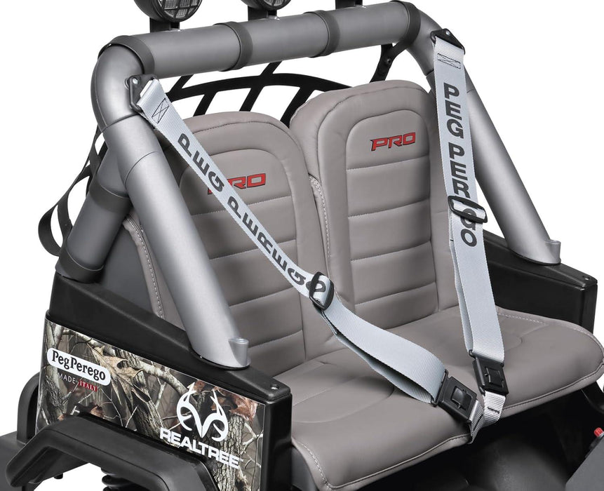 Peg Perego Gaucho Pro Realtree 24V, 2-Seater, Kids Ride on Car