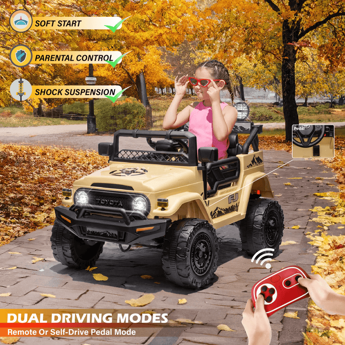 Toyota FJ Cruiser 12V Truck Ride-On