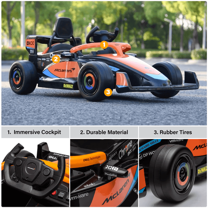 McLaren F1 12V Ride on Race Car