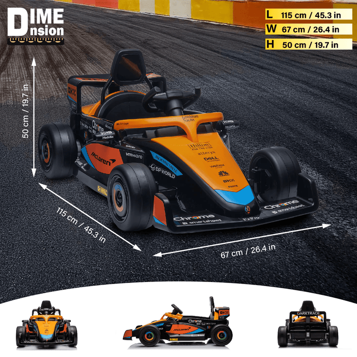 McLaren F1 12V Ride on Race Car