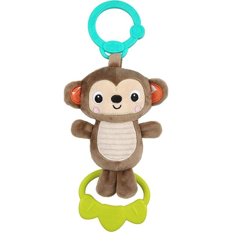 Ingenuity® - Ingenuity by Bright Starts Tug Tunes On-the-Go Monkey Baby Toy