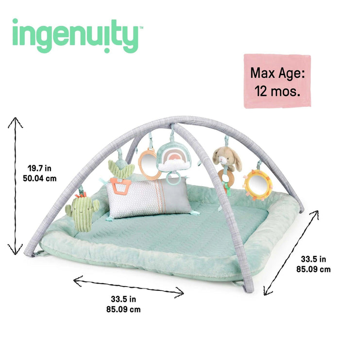 Ingenuity® - Ingenuity Calm Springs Plush Baby Activity Gym - Chic Boutique