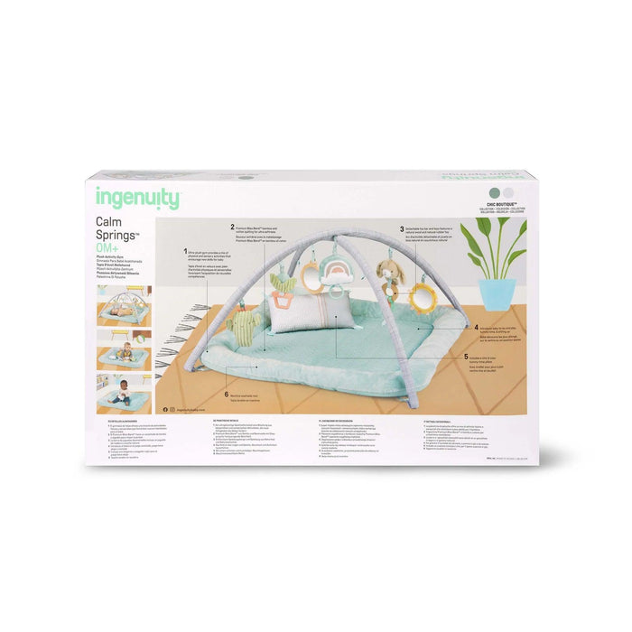Ingenuity® - Ingenuity Calm Springs Plush Baby Activity Gym - Chic Boutique