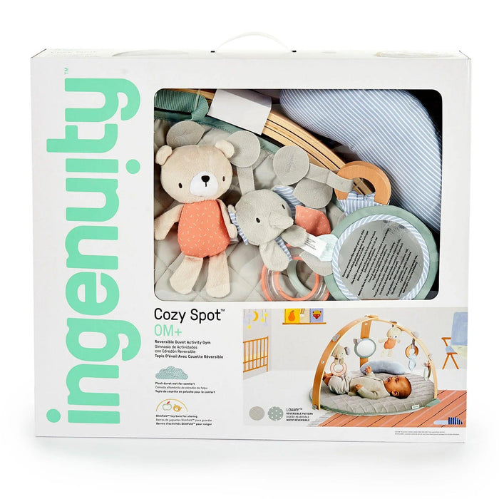 Ingenuity® - Ingenuity Cozy Spot Reversible Duvet Gym - Loamy