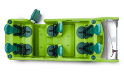 Italtrike® - Foundations ITALTRIKE® Espresso Classico 6 Passenger Buggy Stroller