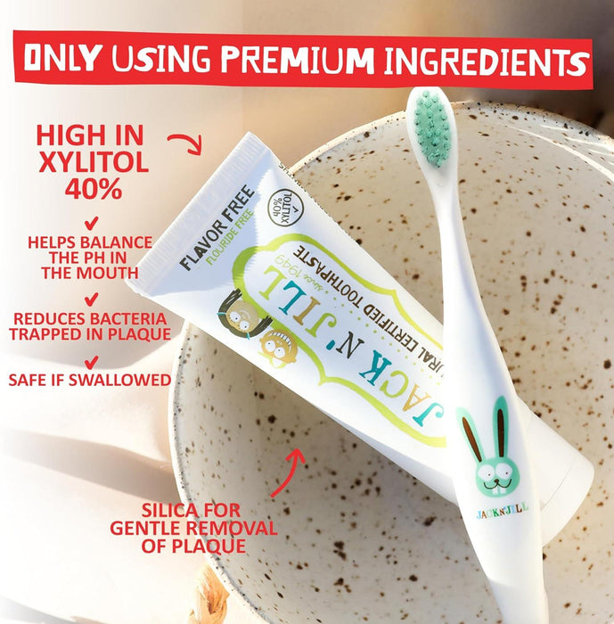 Jack n' Jill® - Jack & Jill Fluroide Free Natural Children's Toothpast - 1 unit