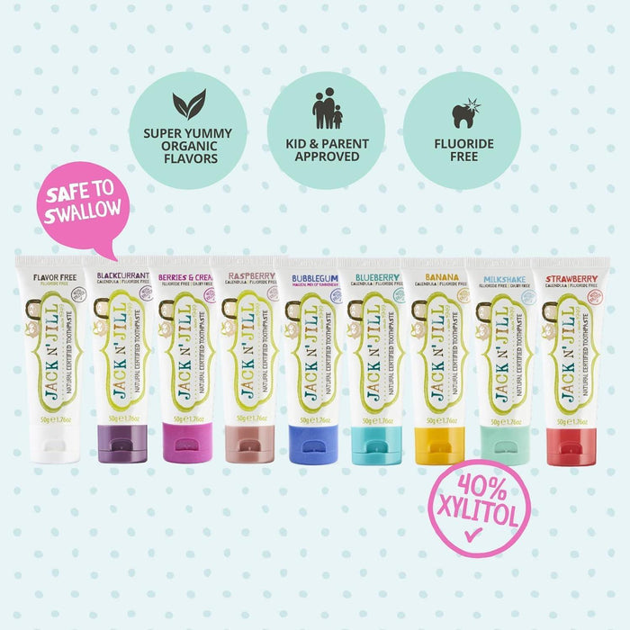 Jack n' Jill® - Jack & Jill Fluroide Free Natural Children's Toothpast - 1 unit