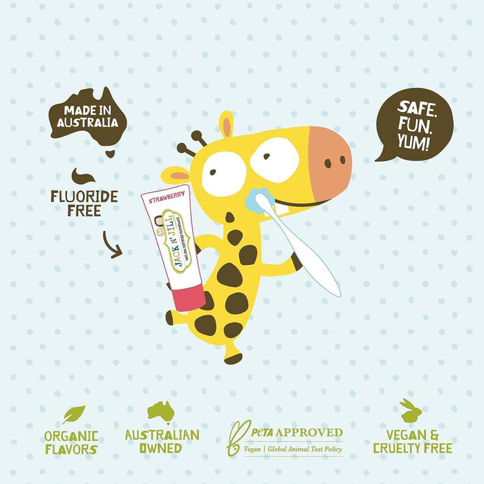 Jack n' Jill® - Jack & Jill Fluroide Free Natural Children's Toothpast - 1 unit