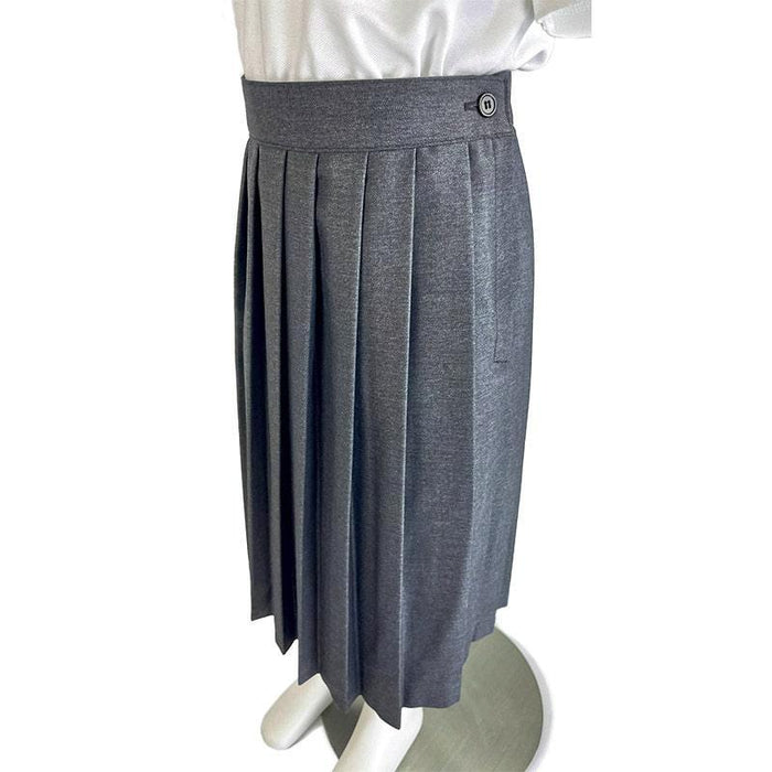 Jacknor - Jacknor Long School Uniform Skirt - Grey