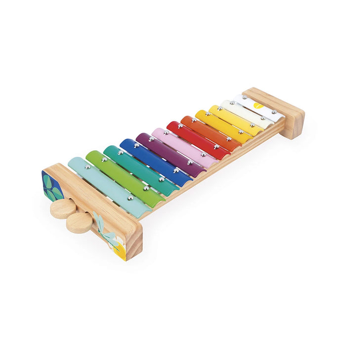 Xylophone en bois Janod Gioia – Jouet musical à 12 touches pour les enfants de 18 mois et plus
