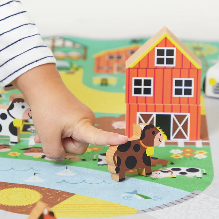 janod - Janod Cross Roads Contreyside Children's Play Mat