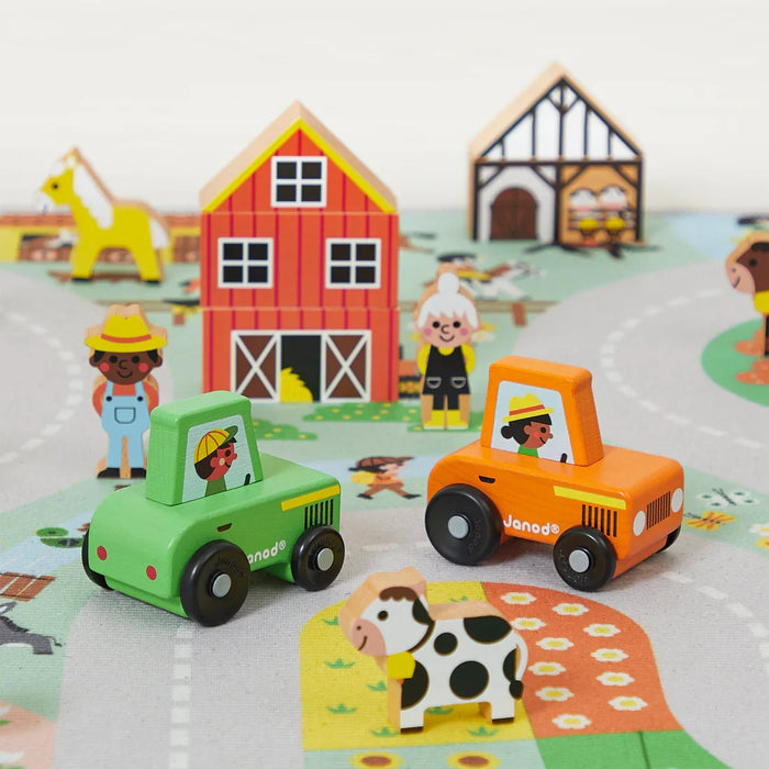 janod - Janod Cross Roads Contreyside Children's Play Mat