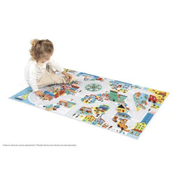 janod - Janod Cross Roads Playmat with Circuit City